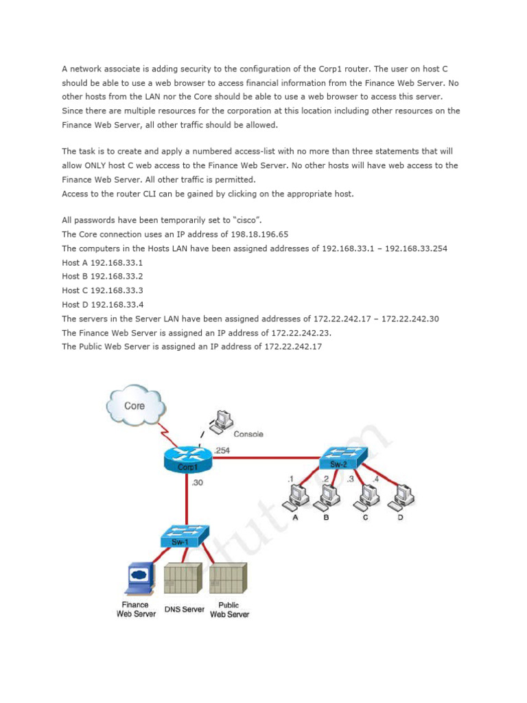 Lab Sim | PDF | World Wide Web | Internet & Web