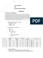 Pengantar Statistik Sosial - Diskusi Sesi Kedua