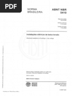 NBR 5419 - Proteção de Estruturas Contra Descargas Atmosféricas | PDF