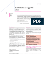 Dysfonctionnement de Appareil Manducateur