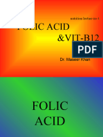 Folic Acid and B12