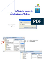 Configuración Cliente Del Servidor de Actualizaciones de Windows