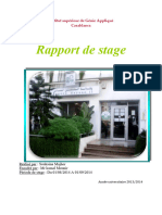 Rapport de Stage: Institut Supérieur de Génie Appliqué Casablanca