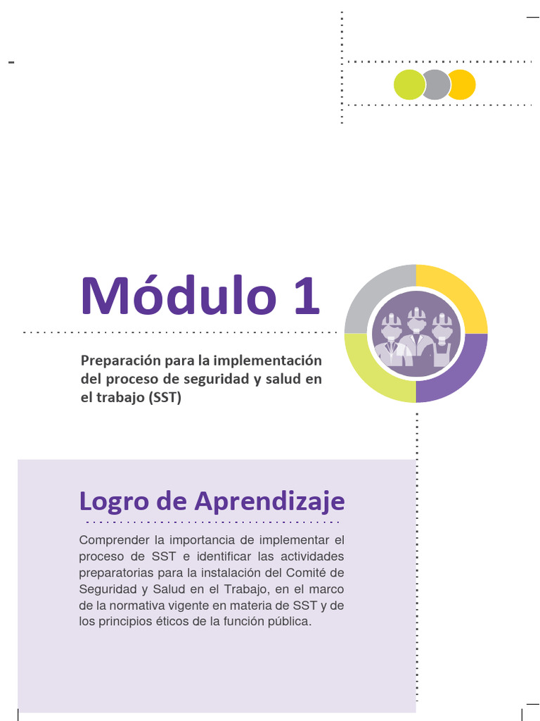 Curso SST - Modulo - 1 - 2023 | PDF | Derecho laboral