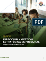 Maestria en Gestion Estrategica Empresarial