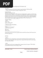 Download Modul Praktikum Bahasa Rakitan 2 by James Coleps SN72906904 doc pdf