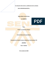 Trabajo Instrumento de Evaluacion Del Servicio y La Satisfaccion de Los Clientes