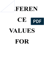 Reference Values For Adult Ecg