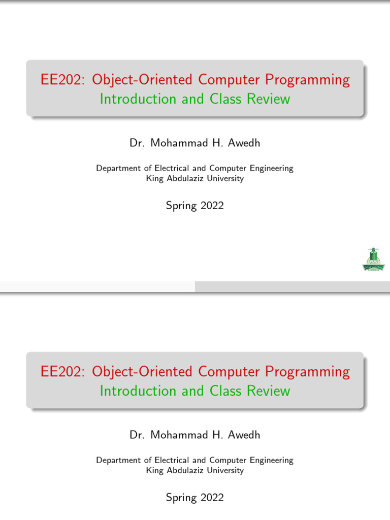 L1 Introduction | PDF | Programming | Computer Program