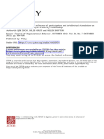 Context Matters Combined Influence of Participation and Intellectual Stimulation on the Promotion Focus–Employee Creativity Relationship