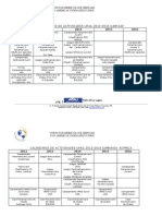 Calendario de Actividades UPAG 2012-2016