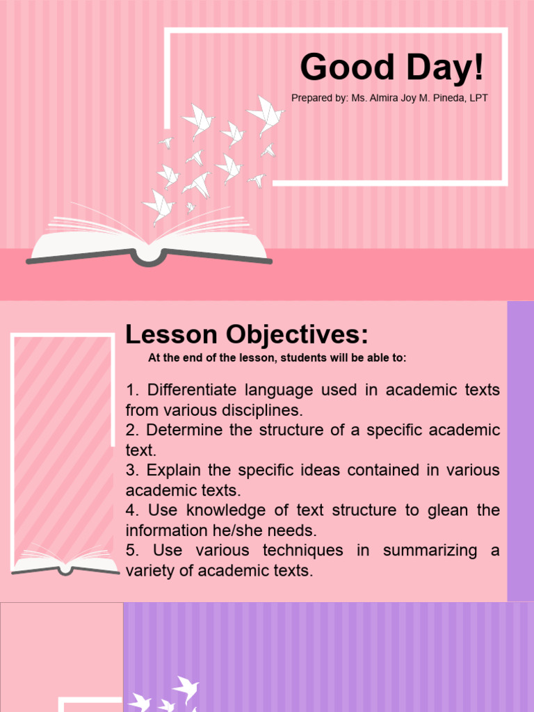 Pdf Reading Text