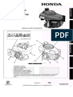 Manual Honda GCV160 (Español - 64 Páginas)