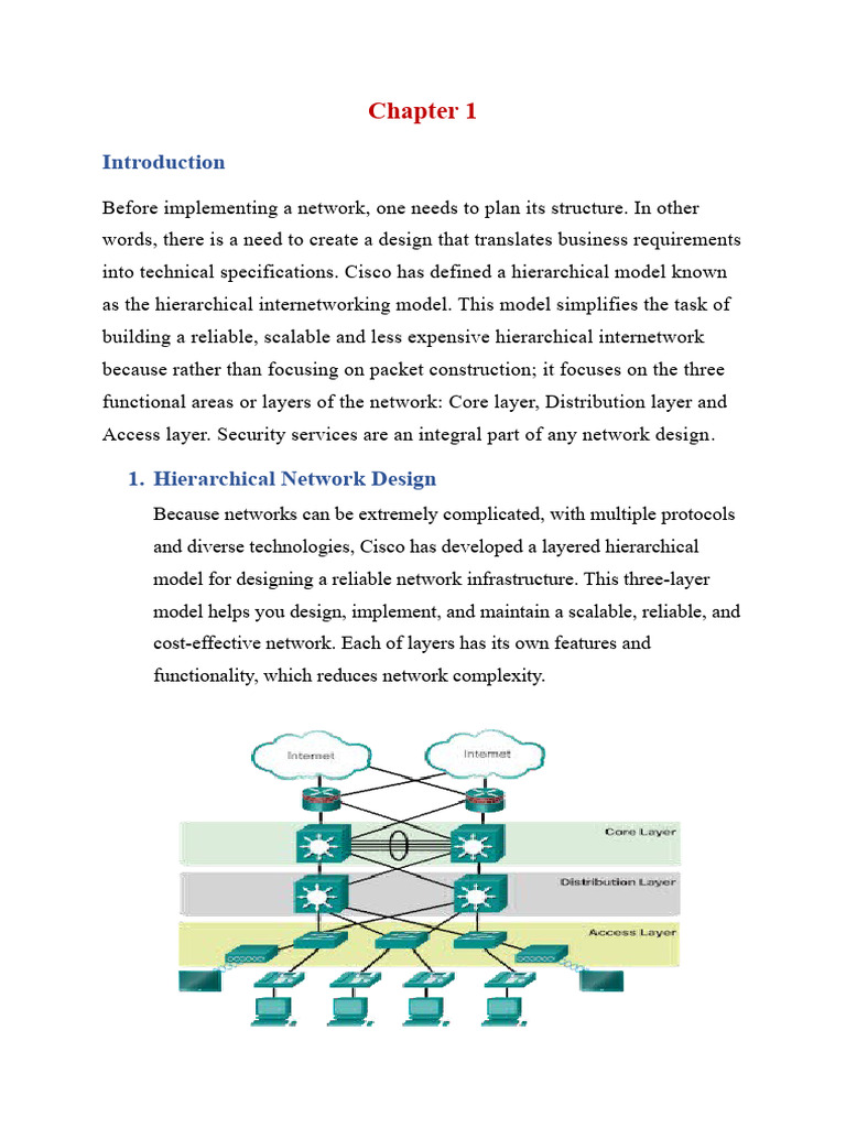 Networking Project Overview and Design | PDF | Computer Network ...