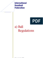Ball Regulation Ihf