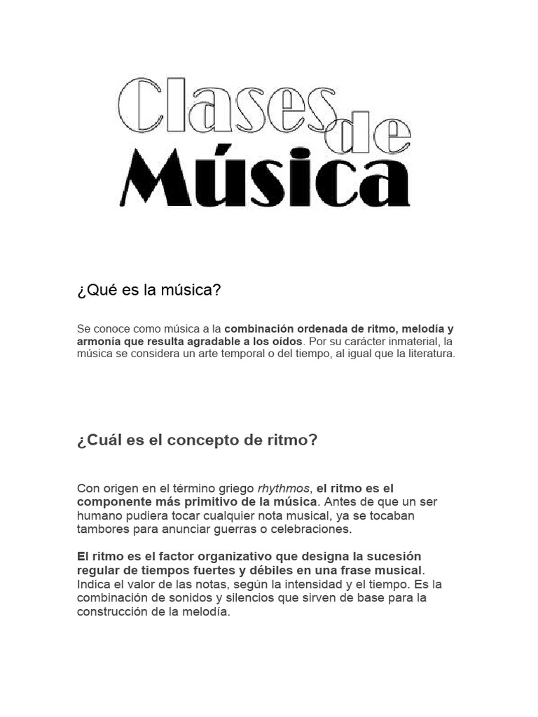 Base de Musica | PDF