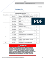 Bastidor de Rodillos de Cadena - Instalar D6N