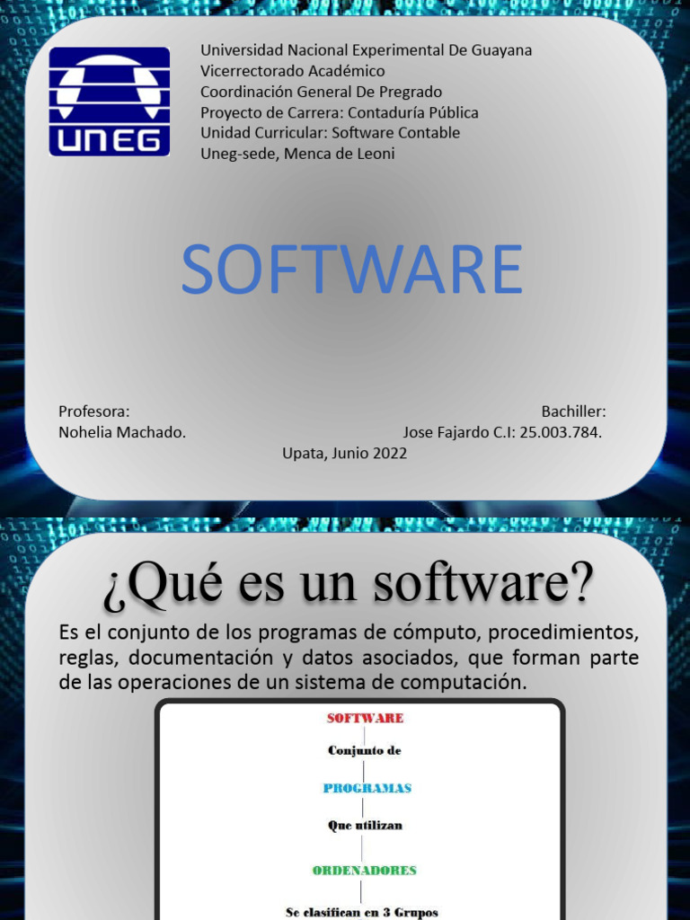 Software Presentacion | PDF