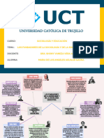 Los fundadores de la sociología y de la sociología educativa