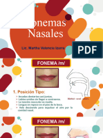 Fonemas Nasales