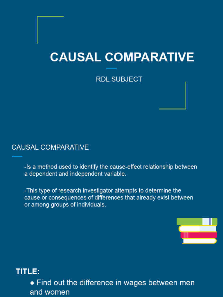 Understanding Causal Comparative Research | PDF | Career & Growth