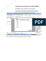 Cómo Insertar Un Vídeo de You Tube en Un Power Point