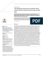 Galactoligosaccharide and A Prebiotic Blend Improve Colonic Health and Immunity of Adult Dogs