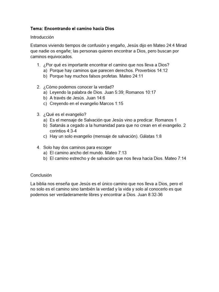 Bosquejo de campa a pdf