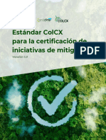 Estandar Colcx para La Certificacion de Iniciativas de Mitigacion. V1.0-Final
