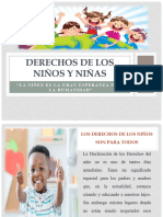 DERECHOS DE LOS NIÑOS Y NIÑAS