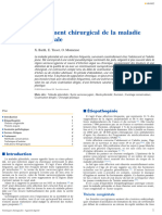 20 - Traitement Chirurgical de La Maladie Pilonidale