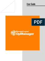 Opmanager User Guide