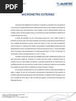 Algetec 3 - Micrômetro Externo