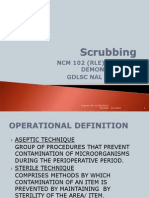 NCM 102 (Rle) Lecture-Demonstration GDLSC Nal 3 Floor: Prep By: Mr. CJ MACARIO RN, Man