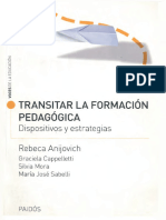 Anijovich 2009_ Transitar La Formación Pedagógica