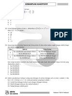 (Tryout 7) Kemampuan Kuantitatif