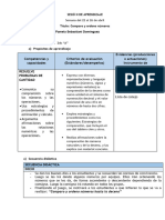 SESIÓ N DE APRENDIZAJE 22 al 26 de abril