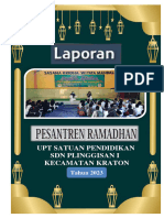 Laporan Pondok Ramadhan SDN Plinggisan 2023