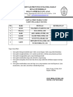 Jadwal Piket Guru