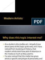 Modern Artists Case Study Media