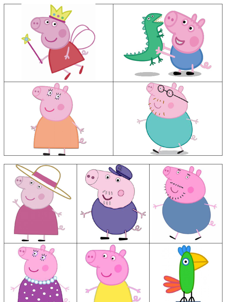 Peppa S Family Tree | PDF