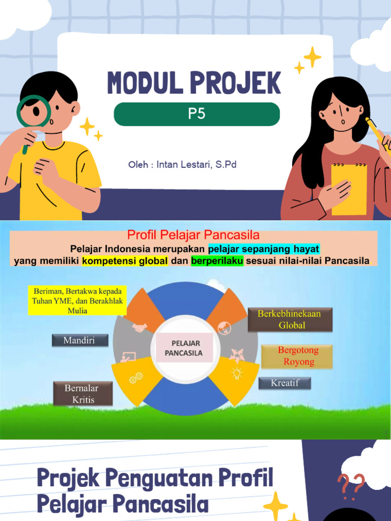 Modul Projek P5 untuk Pelajar Pancasila | PDF