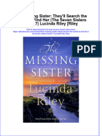 Read Online Textbook The Missing Sister Theyll Search The World To Find Her The Seven Sisters Book 7 Lucinda Riley Riley Ebook All Chapter PDF