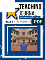 Journal Week 7