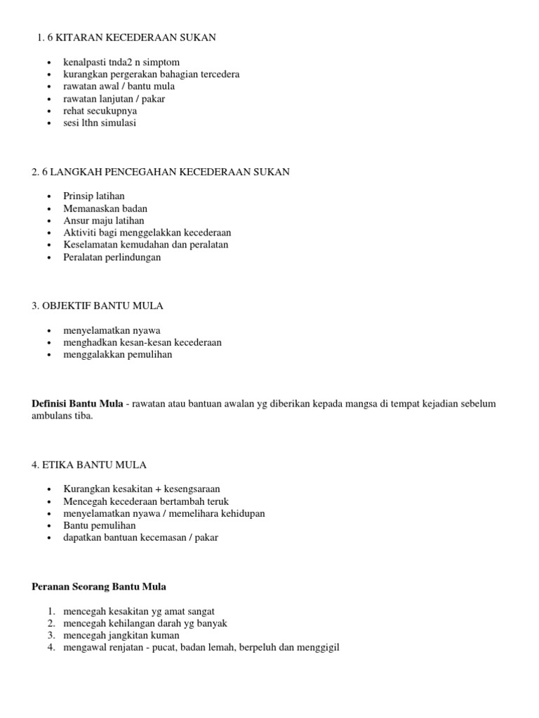 Not Sport Injury  PDF