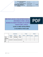 2305-31 METHOD STATEMENT FOR REPLACE GEARBOX BY CRAWLER CRANE CC2800-1