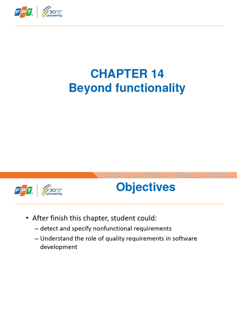 Defining Quality Requirements in Software | PDF | Software Quality ...