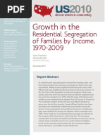Download Growth in the  Residential Segregation  of Families by Income  1970-2009 by Russell Sage Foundation SN72915429 doc pdf
