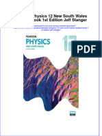 Read online textbook Pearson Physics 12 New South Wales Student Book 1St Edition Jeff Stanger ebook all chapter pdf