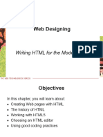 4 - Writing HTML For The Modern Web